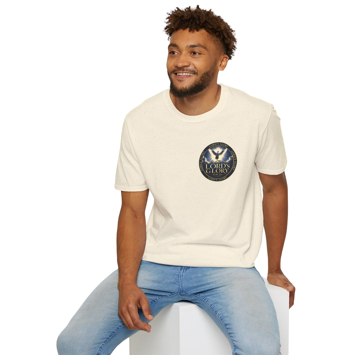 Lord's Glory with Lori Dove T‑Shirt — Christian Faith Logo Tee