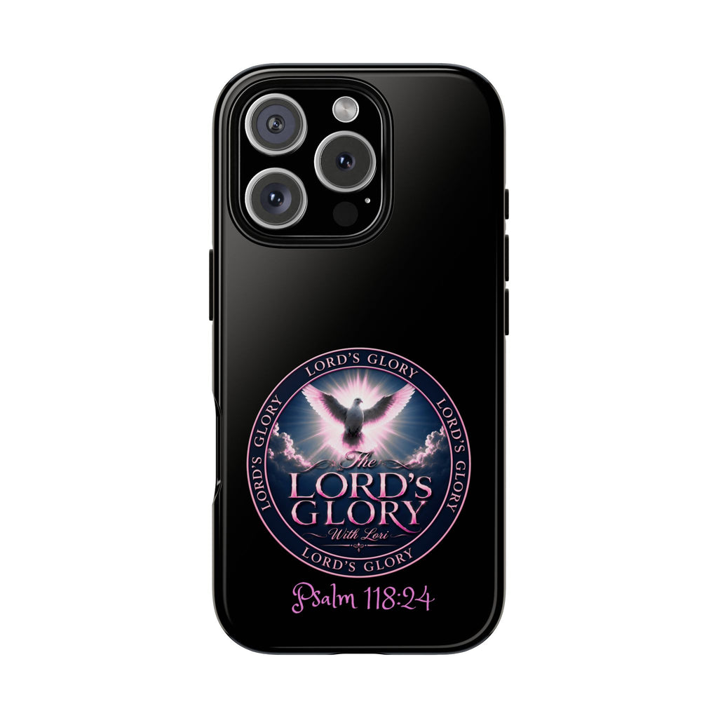 Christian Phone Case – "Lord's Glory with Lori" Dove Design Tough Case (Protective Phone Cover)