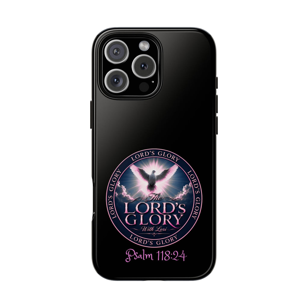 Christian Phone Case – "Lord's Glory with Lori" Dove Design Tough Case (Protective Phone Cover)