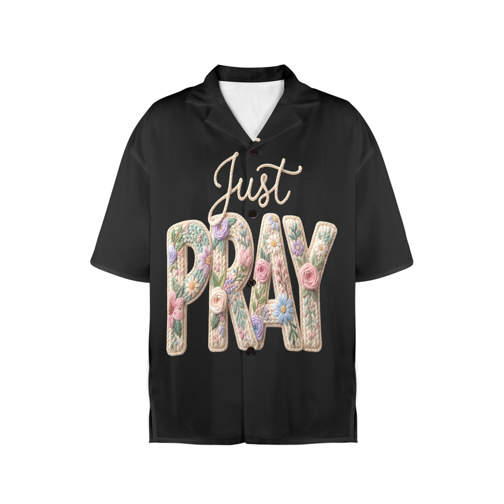 Just Pray Women's All Over Print Shirt （Made in USA，Ships to USA Only）Free Shipping