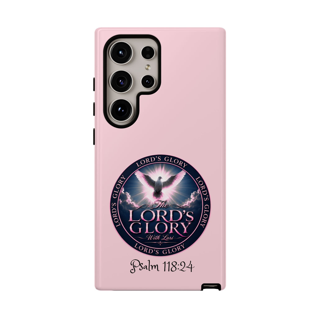Christian Phone Case – "Lord's Glory with Lori" Dove Design Tough Case (Protective Phone Cover)