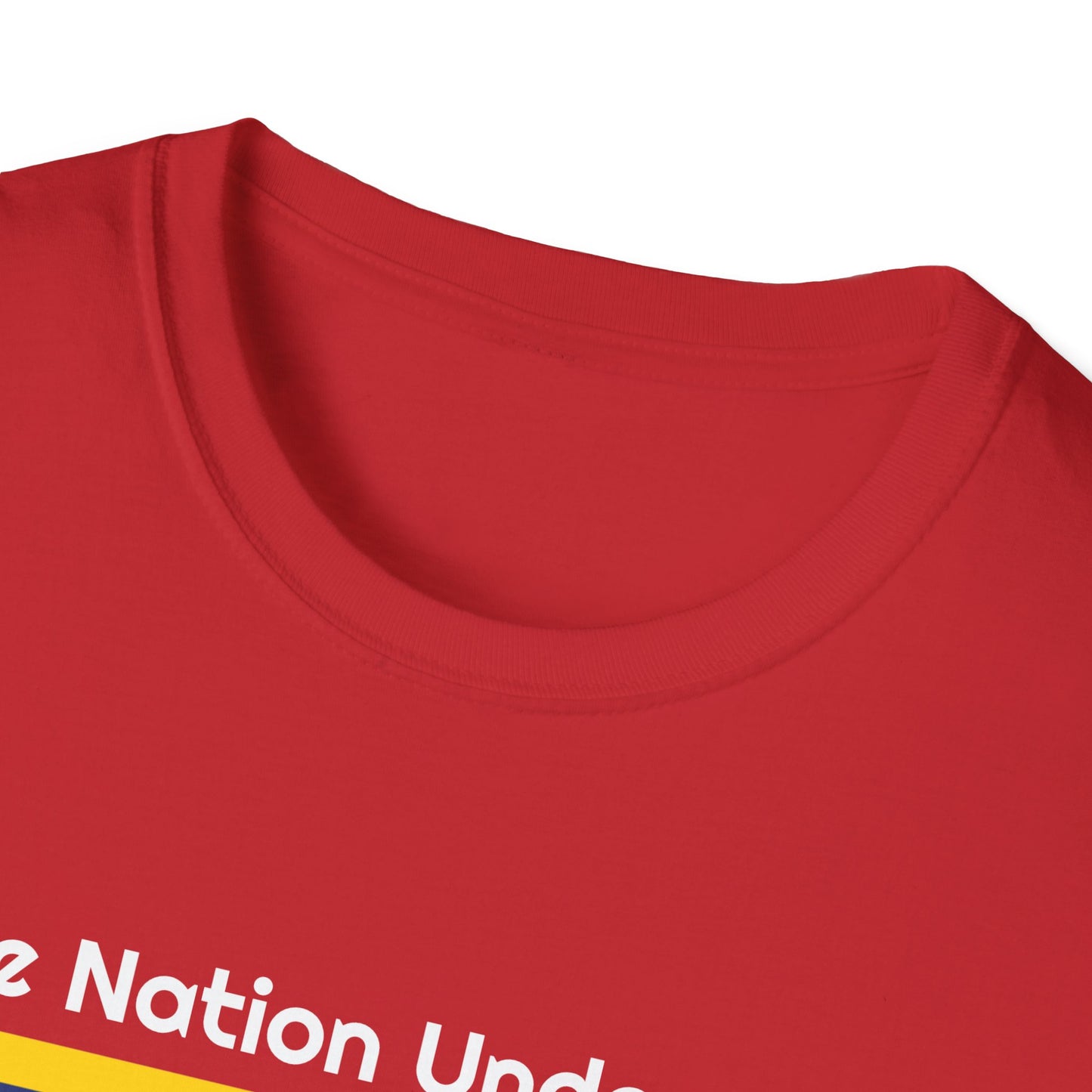 Pledge of Allegiance One Nation Under GOD! Unisex Softstyle T-Shirt