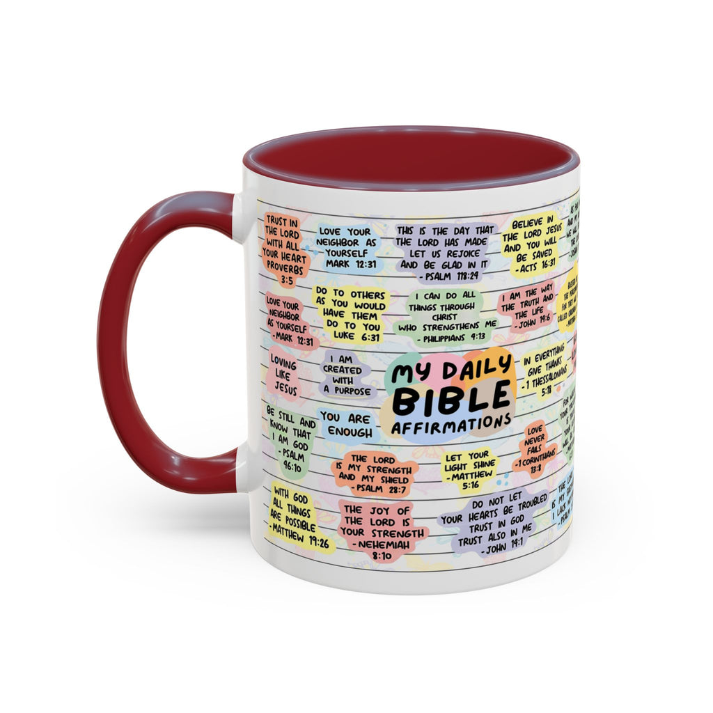 My Daily Bible Affirmations Coffee Mug 15oz/11oz
