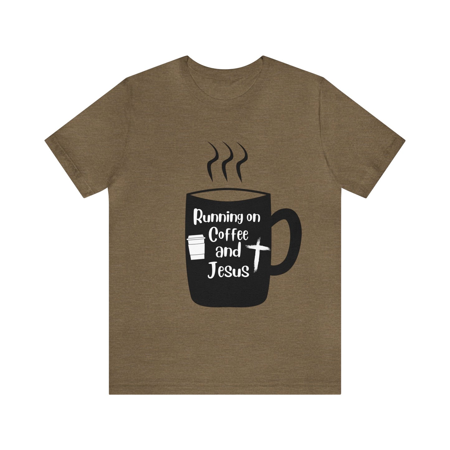 Coffee and JESUS - Unisex Jersey Short Sleeve Tee