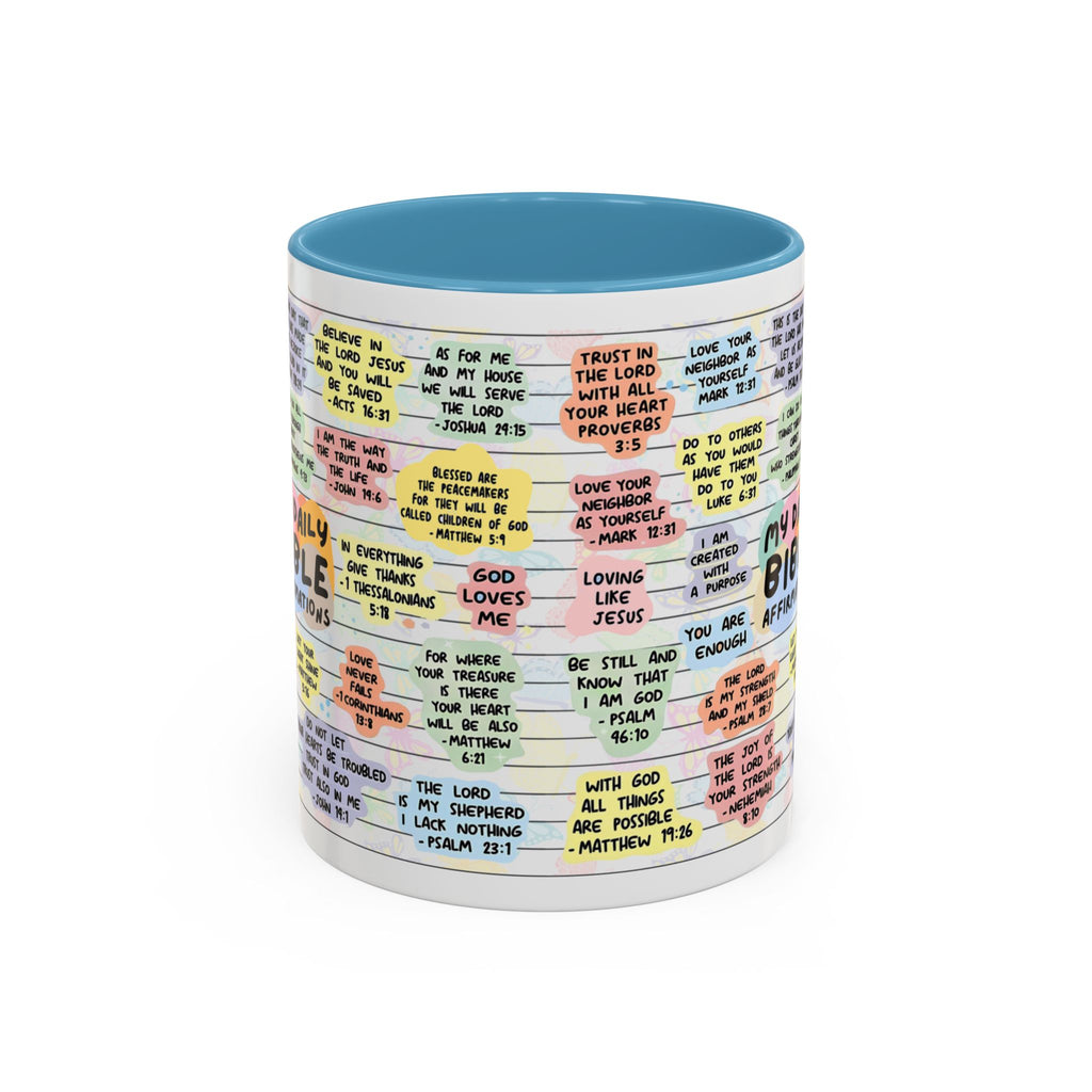 My Daily Bible Affirmations Coffee Mug 15oz/11oz
