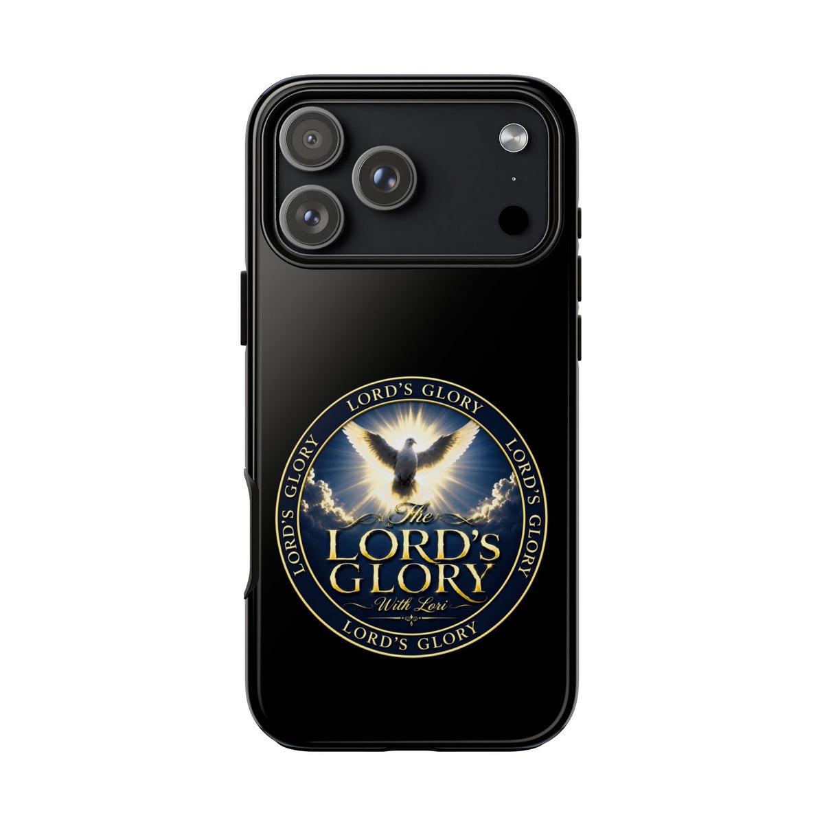 Lord's Glory with Lori Christian Phone Case — Dove & Light Religious iPhone Cover