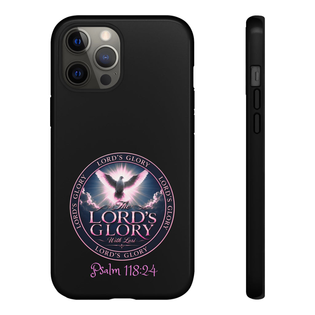 Christian Phone Case – "Lord's Glory with Lori" Dove Design Tough Case (Protective Phone Cover)