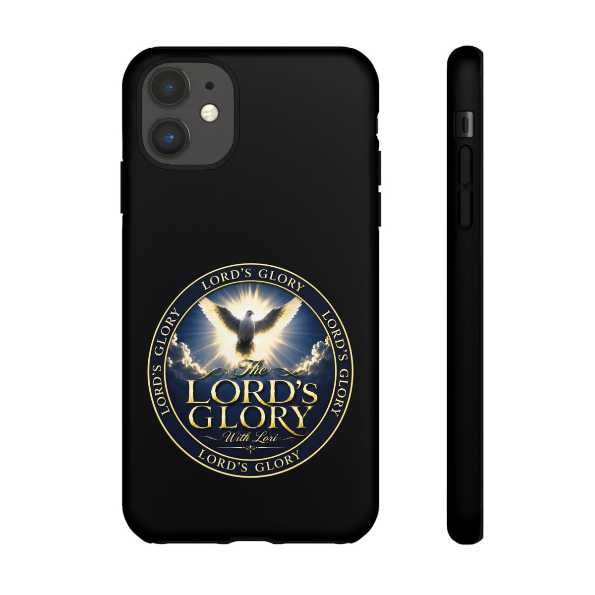 Lord's Glory with Lori Christian Phone Case — Dove & Light Religious iPhone Cover