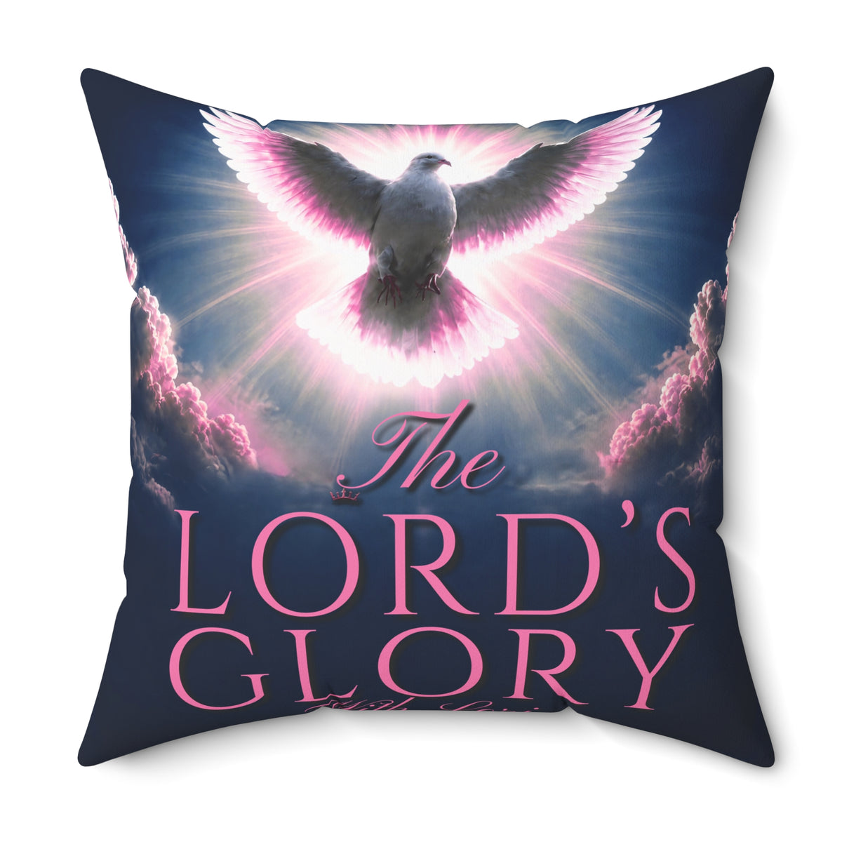 The Lord's Glory with Lori Dove Decorative Pillow