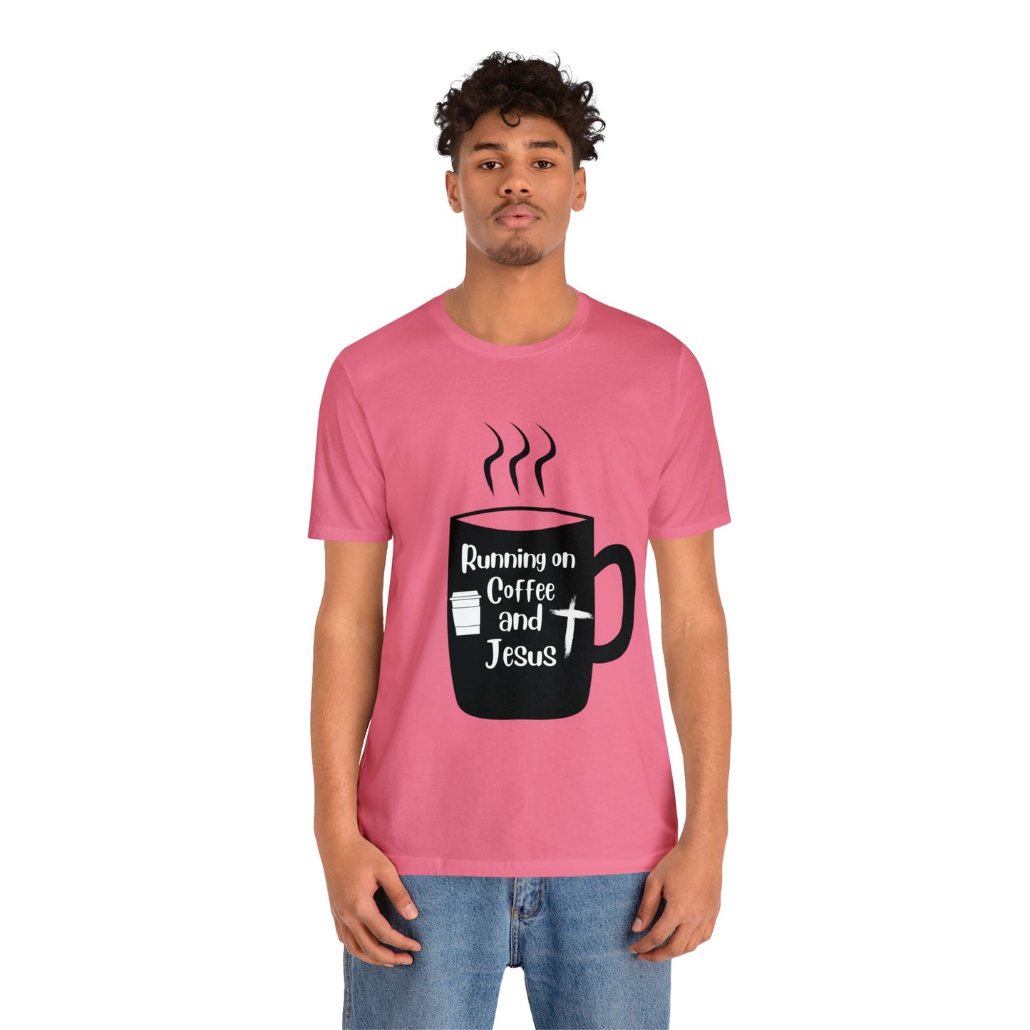 Coffee and JESUS - Unisex Jersey Short Sleeve Tee