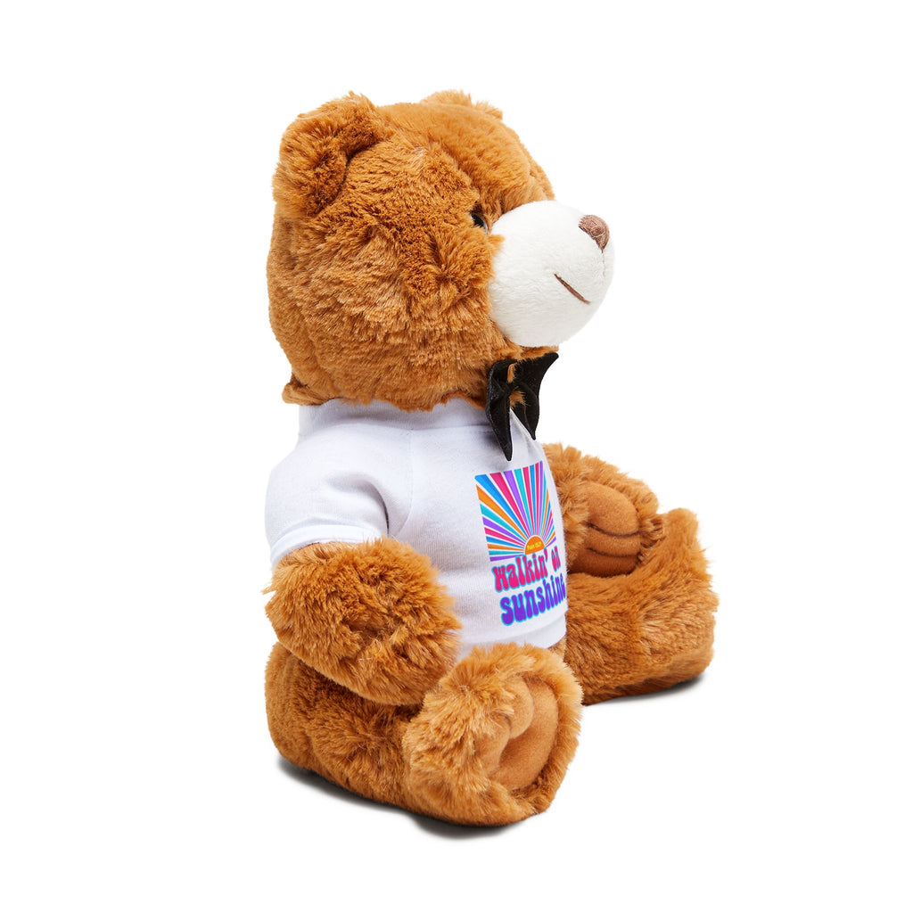 Lords Glory with Lori Plush Teddy Bear with 'Waking on Sunshine' T‑Shirt