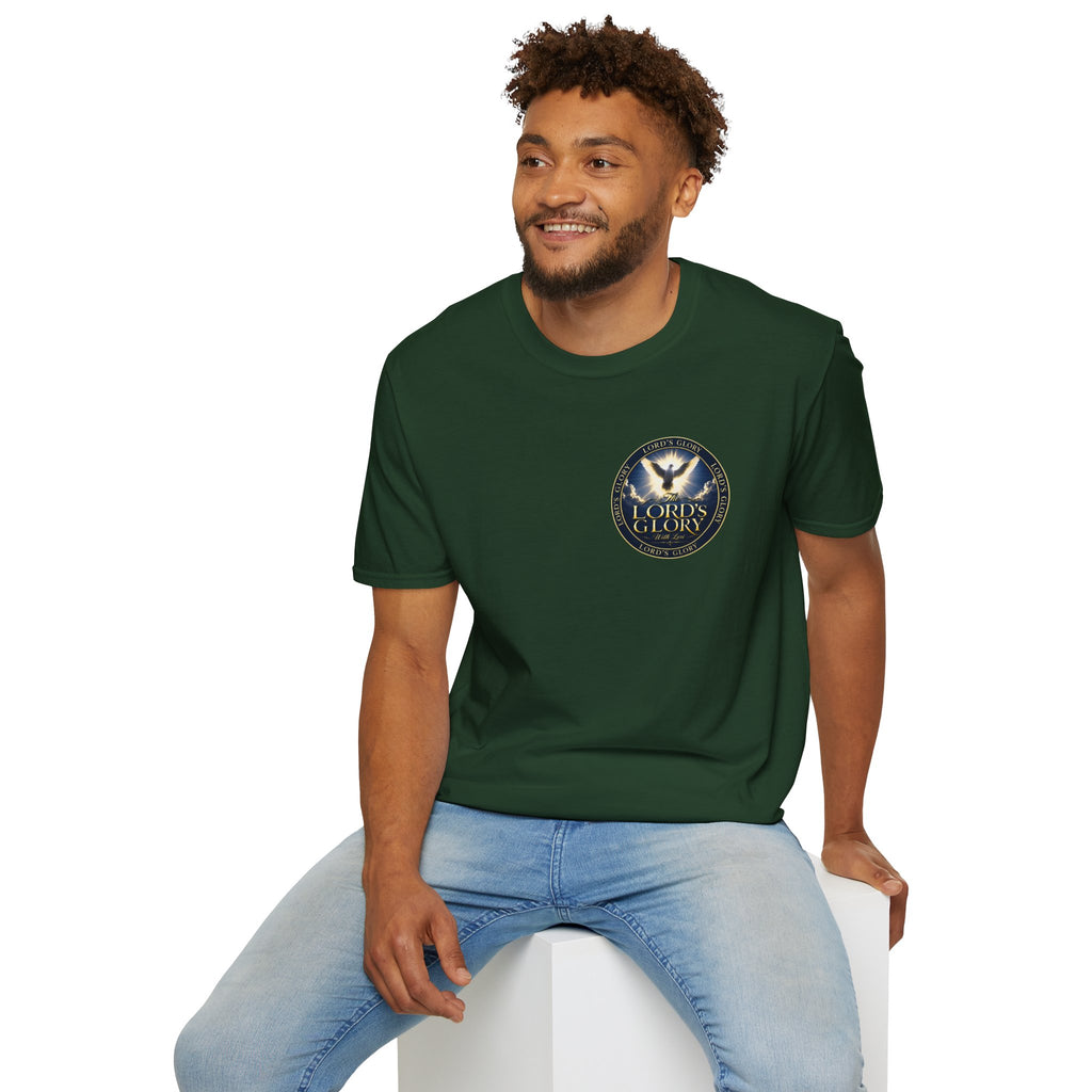 Lord's Glory with Lori Dove T‑Shirt — Christian Faith Logo Tee