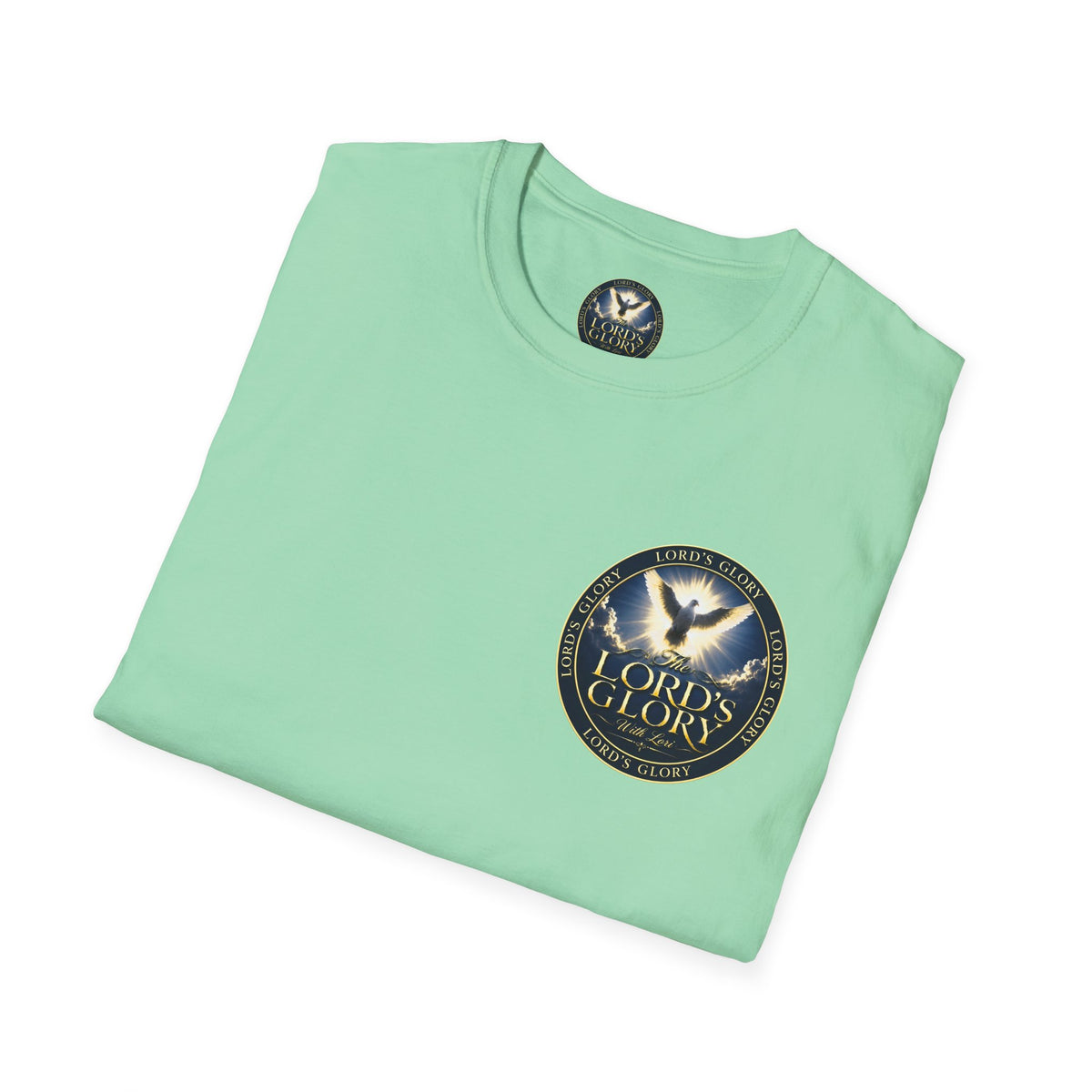 Lord's Glory with Lori Dove T‑Shirt — Christian Faith Logo Tee