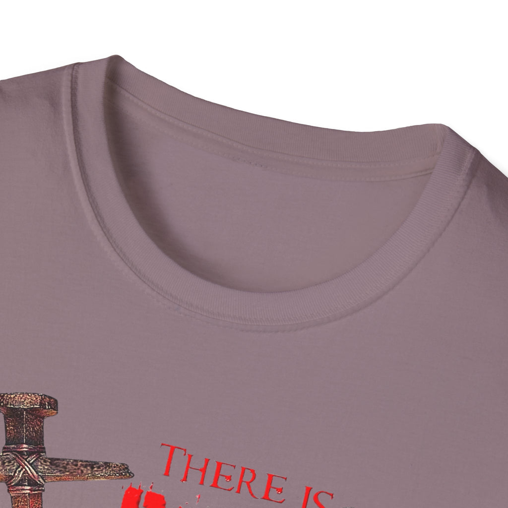 There's Power in the Blood of Jesus T-Shirt — Christian Cross Faith Shirt (Washed by the Blood)