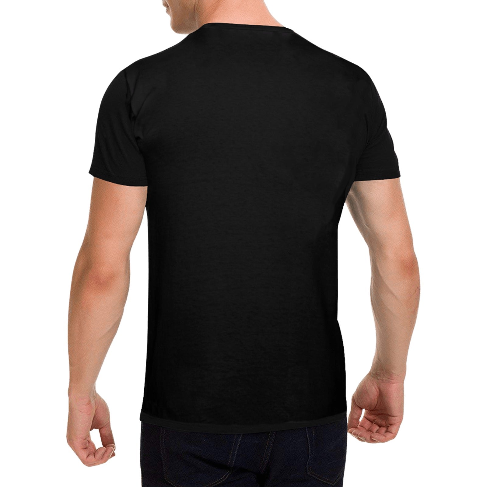 Lion of Judah Men - Heavy Cotton T-Shirt - Front Print （Made in USA，Ships to USA Only）