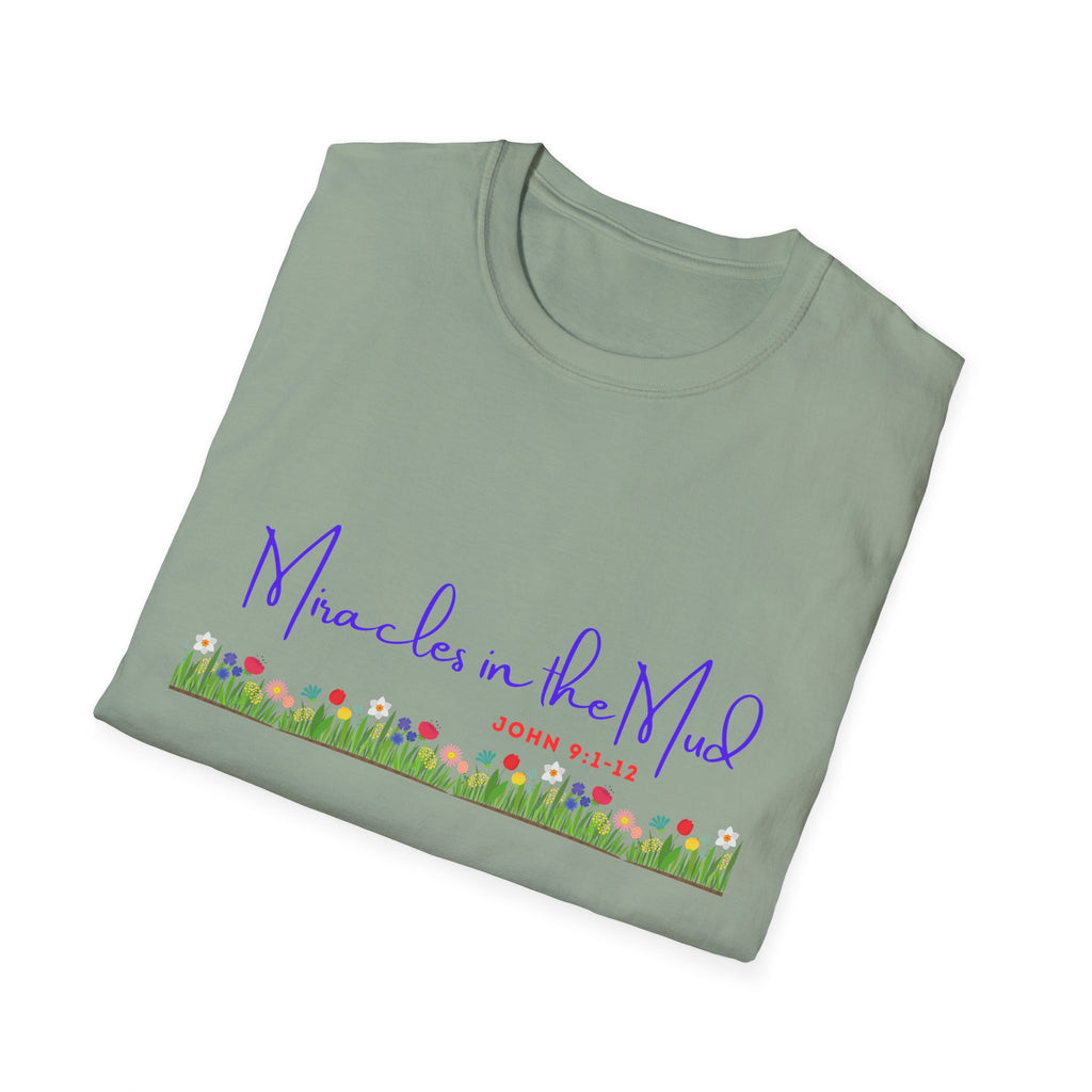 Mama Bear in the Meadow Kids Tee | Floral Meadow Script