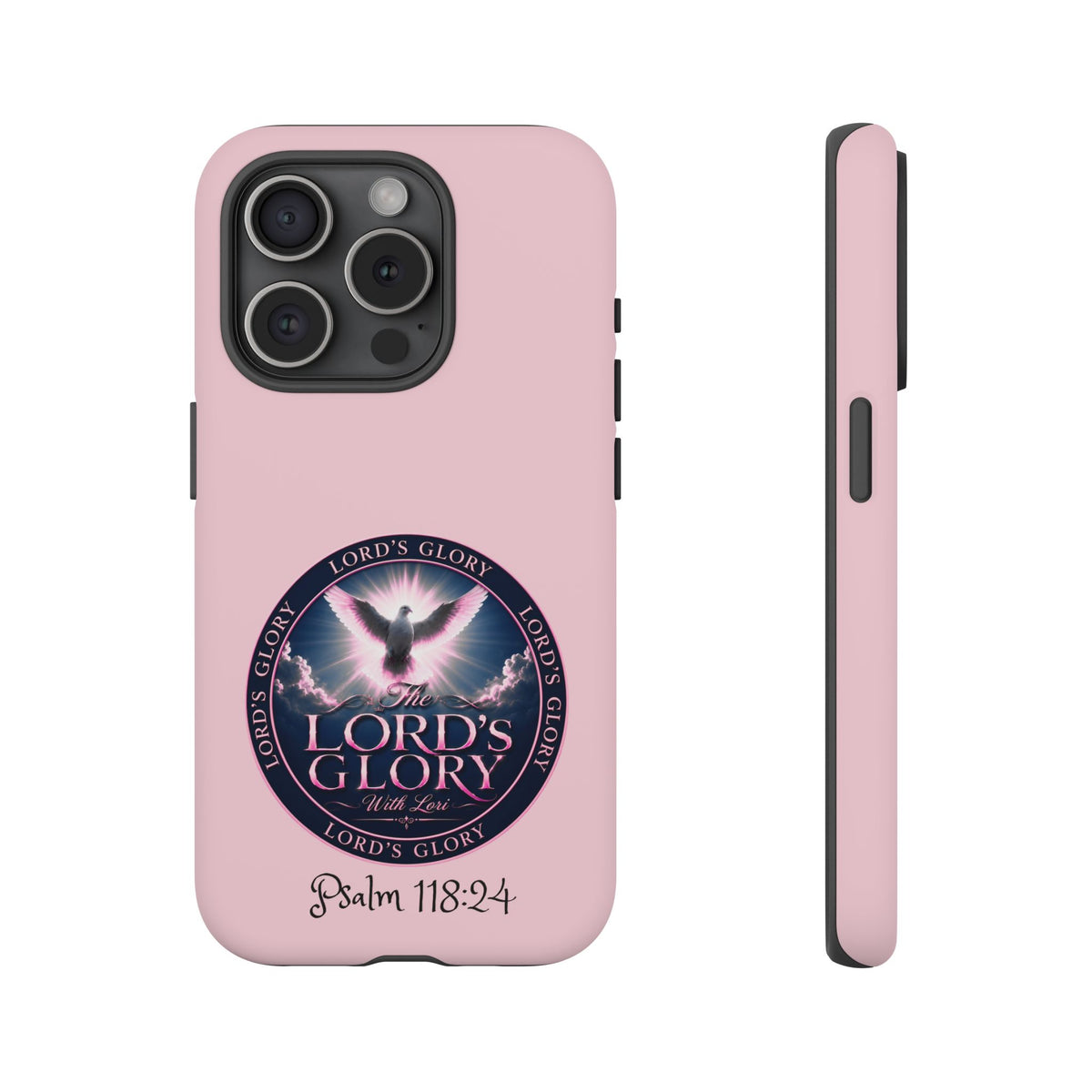 Christian Phone Case – "Lord's Glory with Lori" Dove Design Tough Case (Protective Phone Cover)