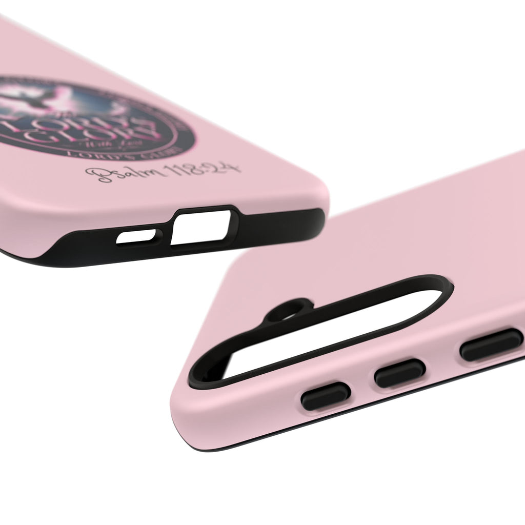 Christian Phone Case – "Lord's Glory with Lori" Dove Design Tough Case (Protective Phone Cover)