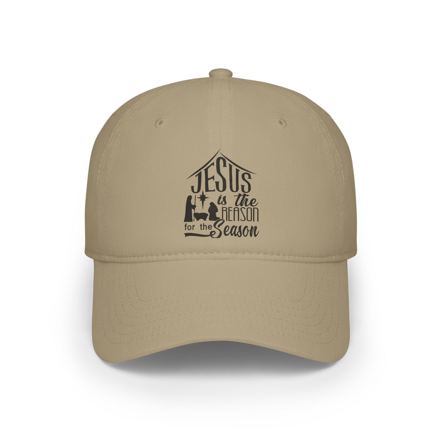 Jesus is the Reason for the Season / Low Profile Baseball Cap