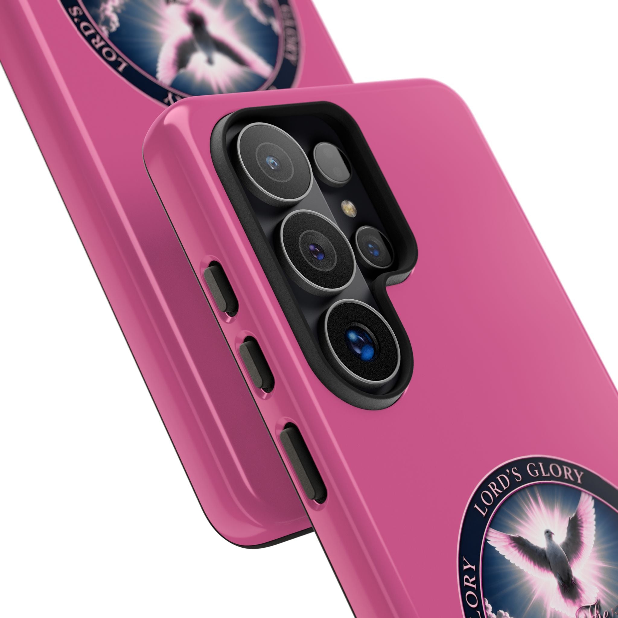 Christian Phone Case – "Lord's Glory with Lori" Dove Design Tough Case (Protective Phone Cover)