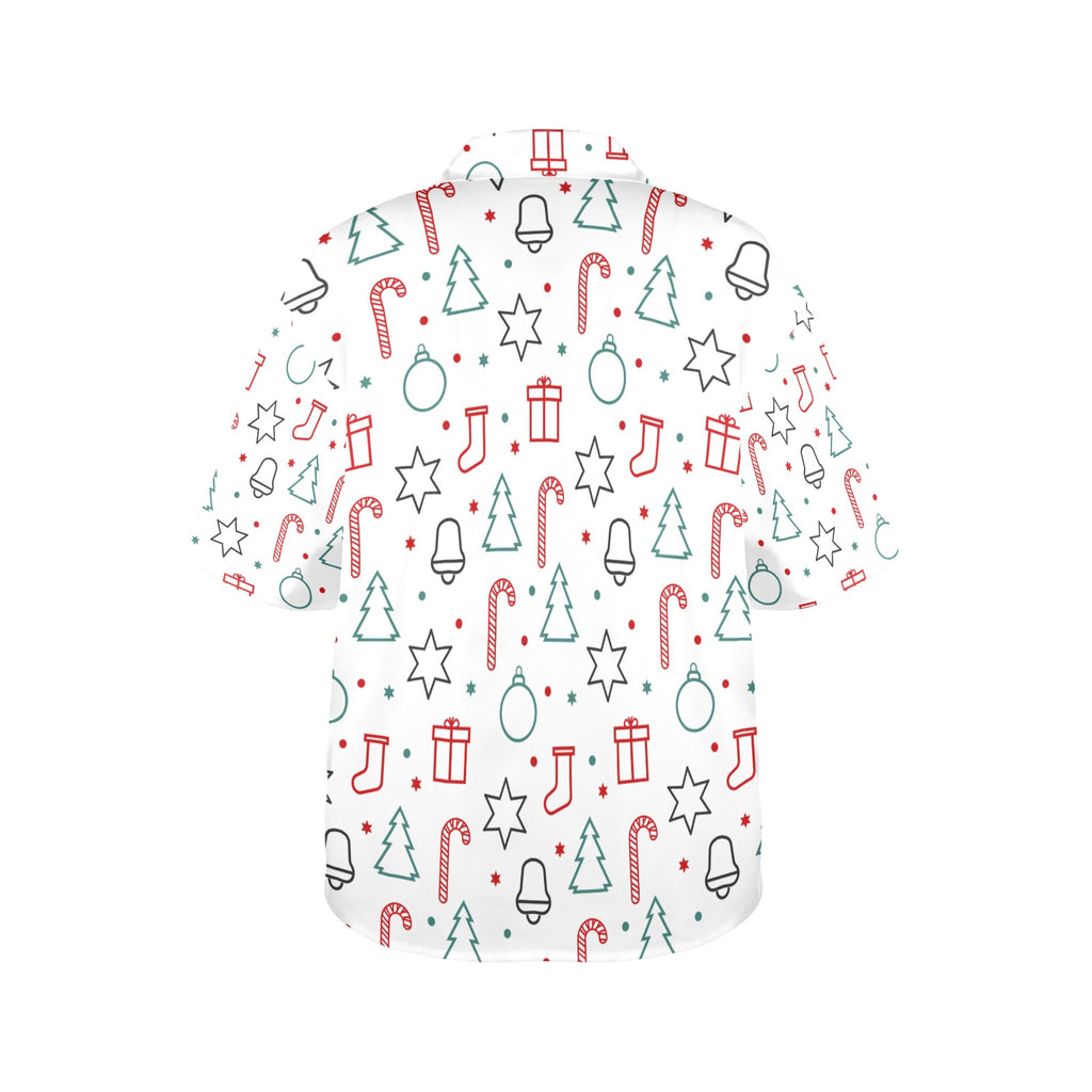 Women's All Over Print Christmas Shirt （Made in USA，Ships to USA Only）