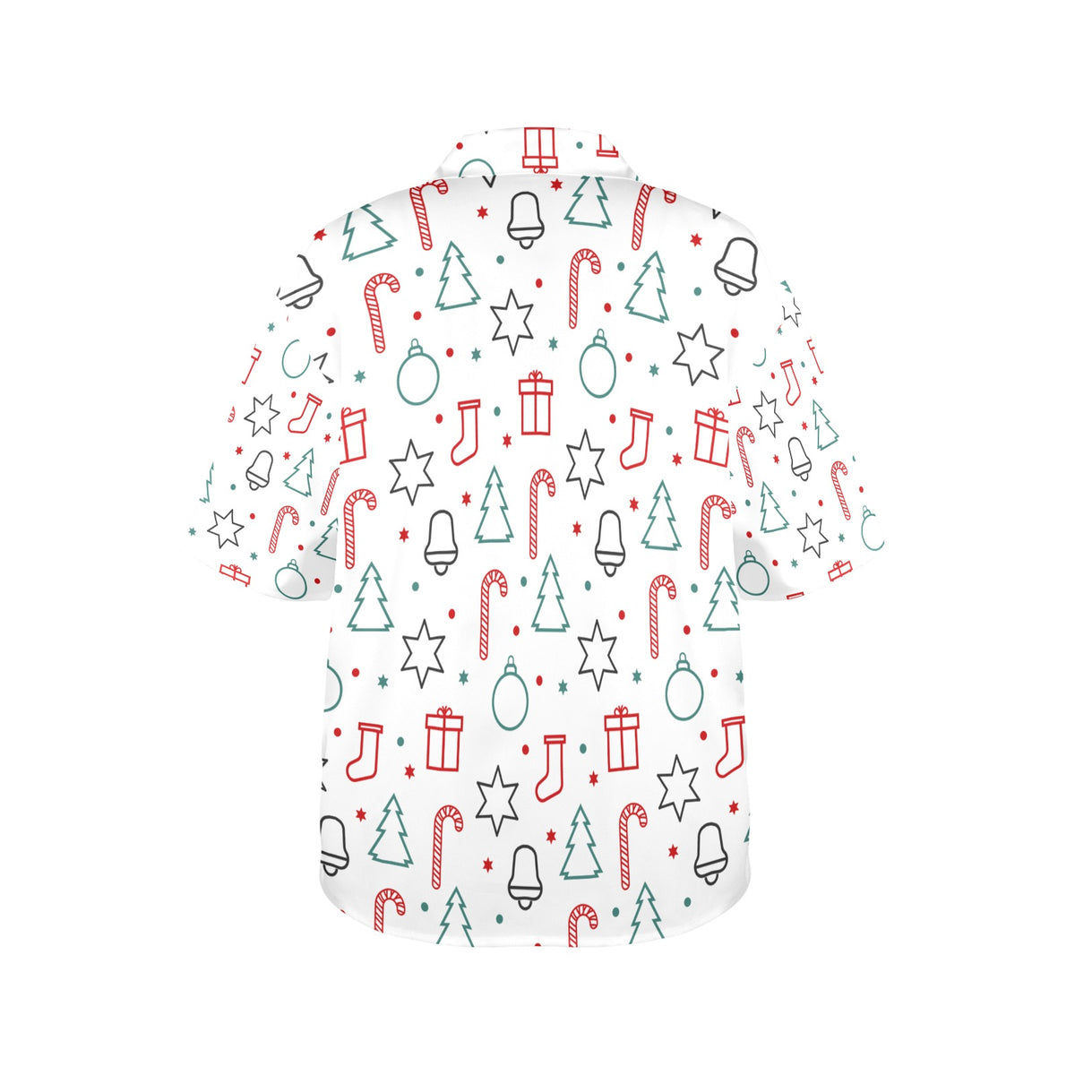 Women's All Over Print Christmas Shirt （Made in USA，Ships to USA Only）