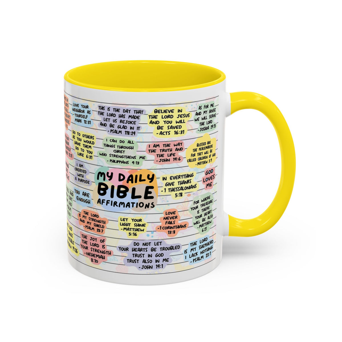 My Daily Bible Affirmations Coffee Mug 15oz/11oz