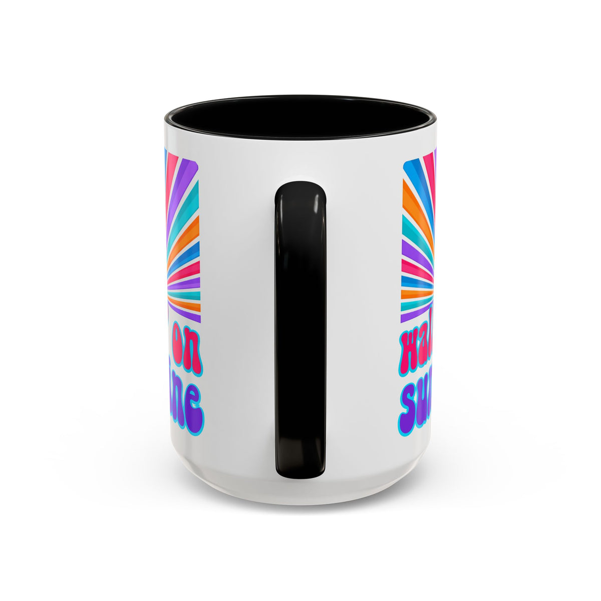 Coffee Mug — "Walkin' on Sunshine" Retro Psalm 118:24 Accent Mug