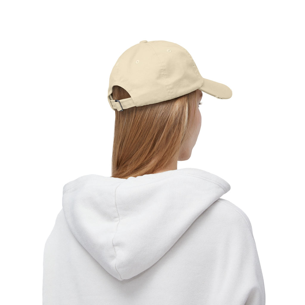 Distressed Cap — "Walkin' on Sunshine" Retro Sunshine Baseball Hat Psalm 118:24