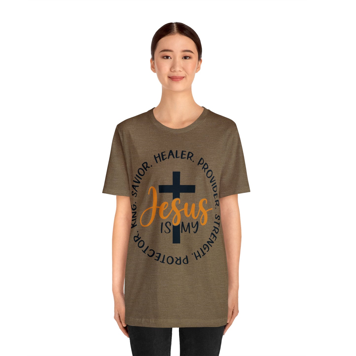 Savior Healer Provider - Unisex Jersey Short Sleeve Tee