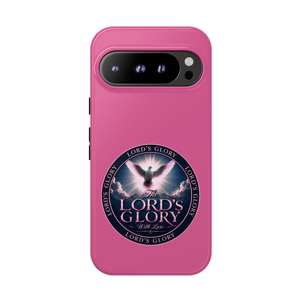 Christian Phone Case – "Lord's Glory with Lori" Dove Design Tough Case (Protective Phone Cover)