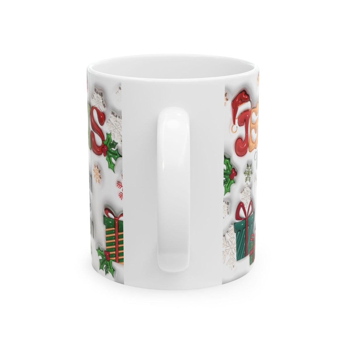 Jesus the Reason of the Season  | Holiday Coffee Cup | Christmas Gift | Hot Cocoa Mug
