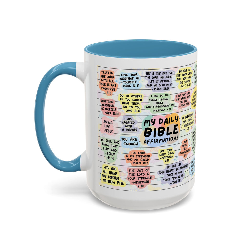 My Daily Bible Affirmations Coffee Mug 15oz/11oz