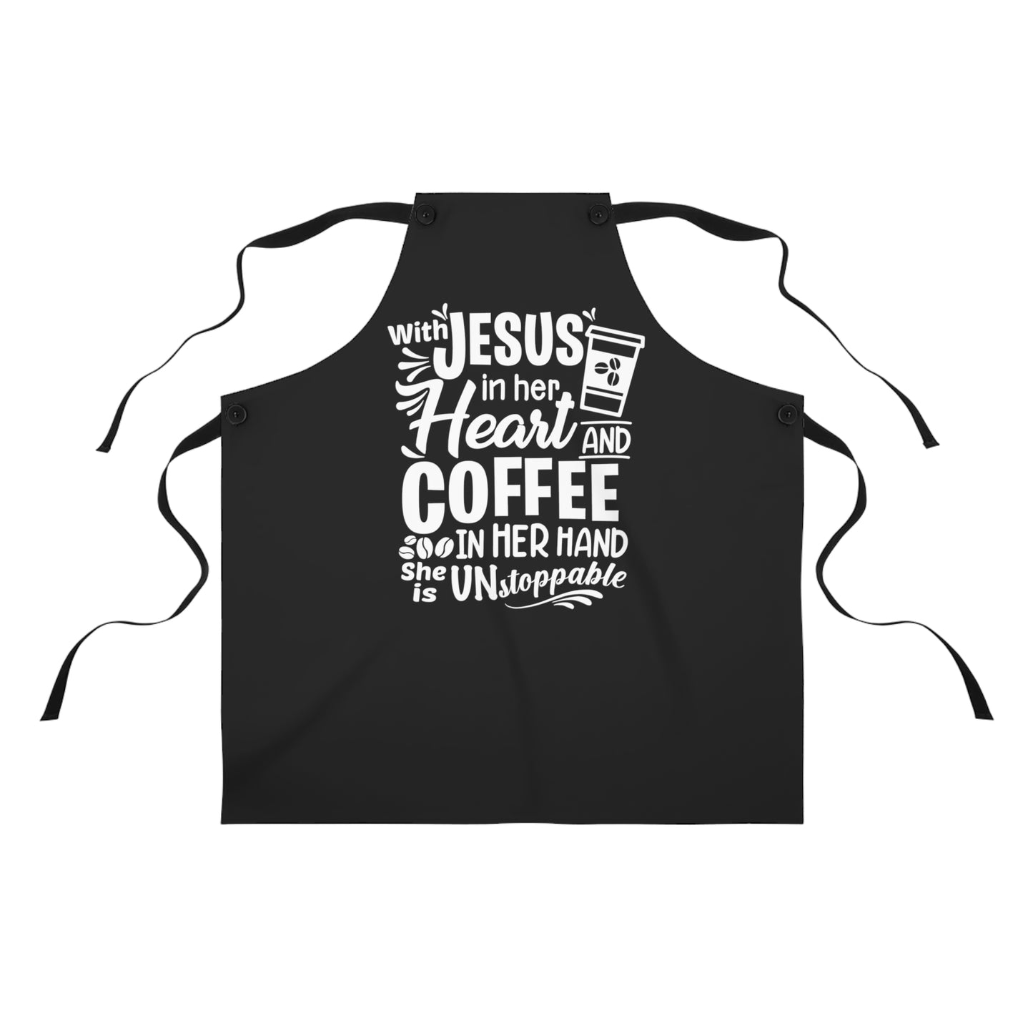 JESUS and Coffee - Apron