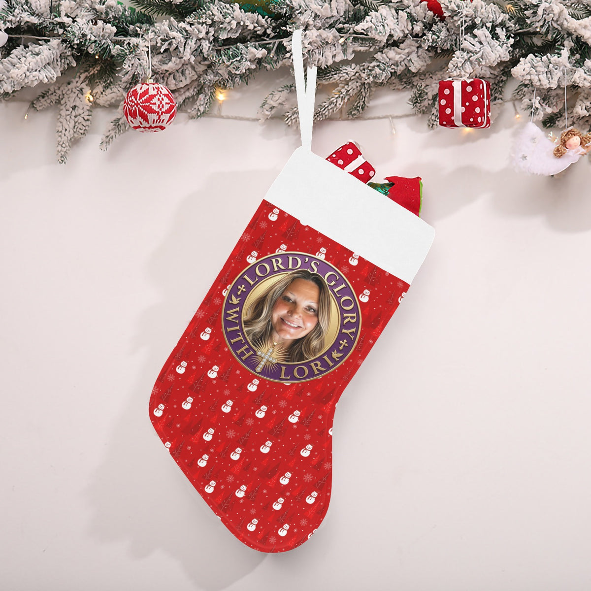 Lords Glory with Lori Christmas Stocking (Made in USA)