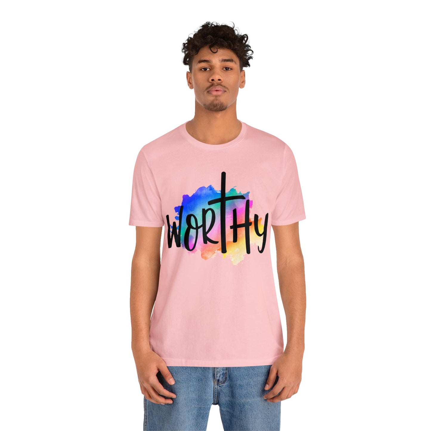 Worthy Worthy Worthy - Unisex Jersey Short Sleeve Tee