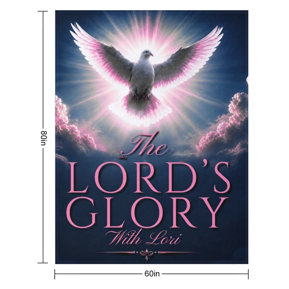 Lords Glory with Lori 60"x80" Custom super soft blanket Made in USA