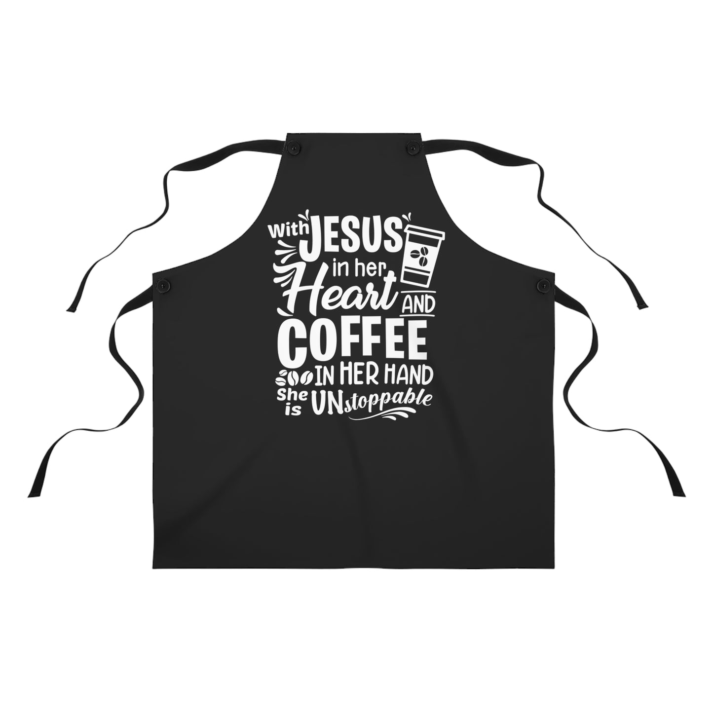 JESUS and Coffee - Apron