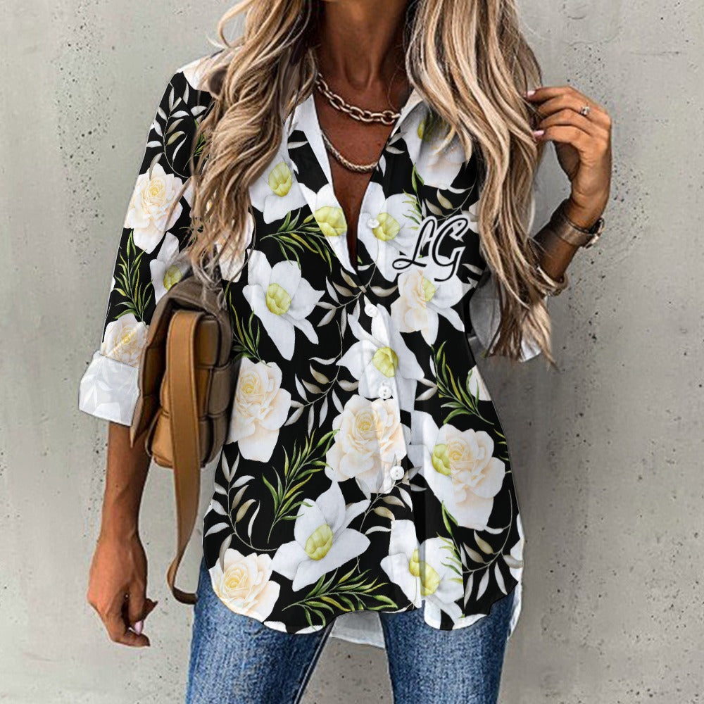 Lords Glory (LG) with Lory Cropped hem shirt