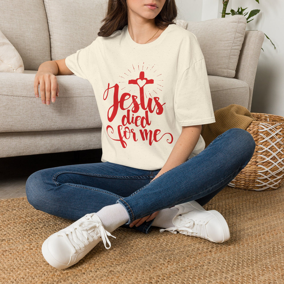 Jesus Died for Me Christian Faith T-Shirt