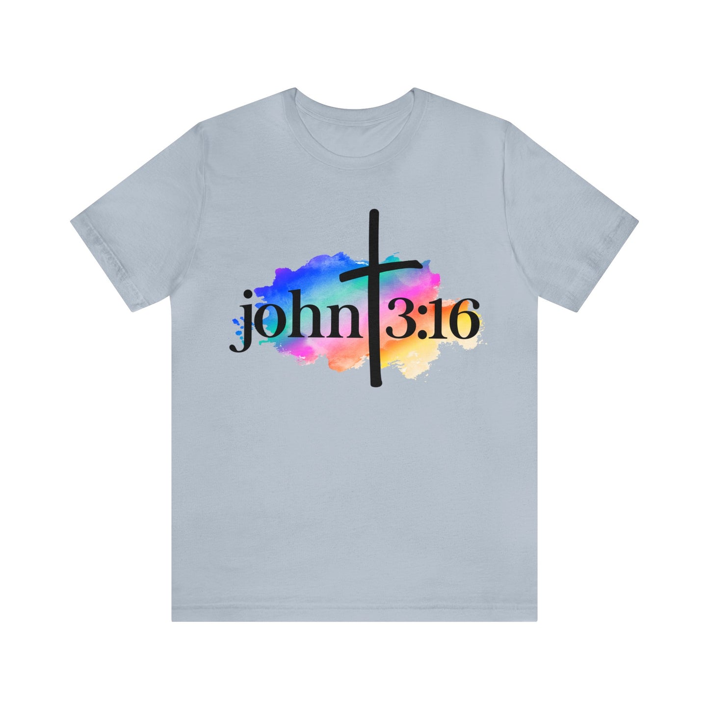 John 3:16 - Unisex Jersey Short Sleeve Tee