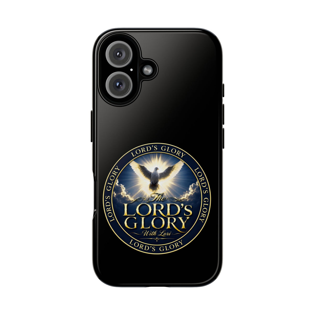 Lord's Glory with Lori Christian Phone Case — Dove & Light Religious iPhone Cover