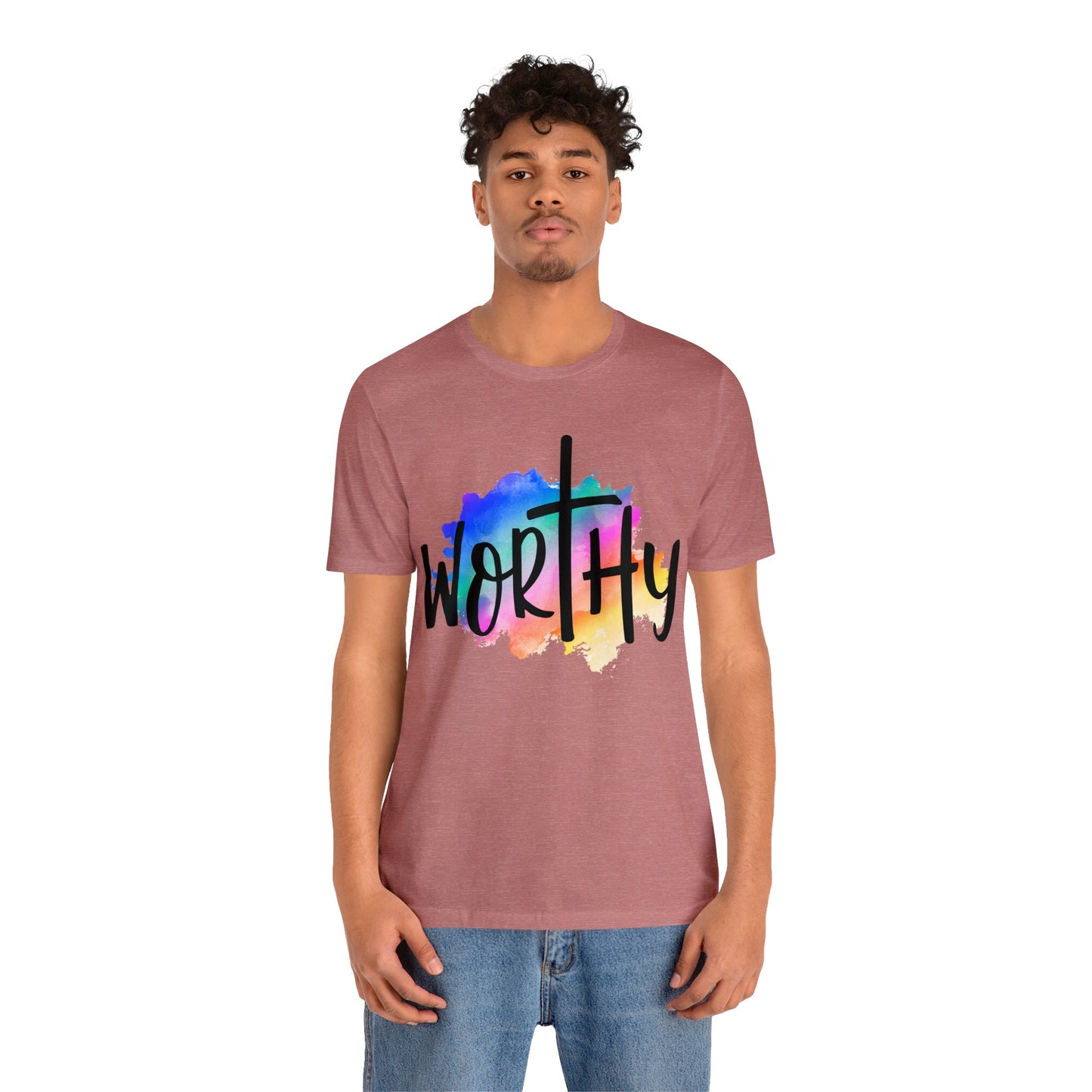 Worthy Worthy Worthy - Unisex Jersey Short Sleeve Tee