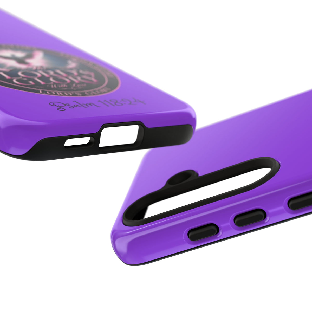 Christian Phone Case – "Lord's Glory with Lori" Dove Design Tough Case (Protective Phone Cover)
