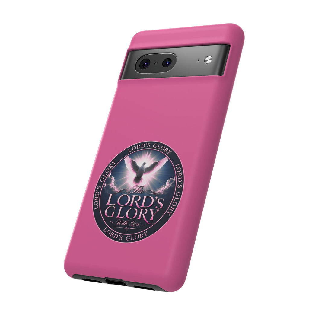 Christian Phone Case – "Lord's Glory with Lori" Dove Design Tough Case (Protective Phone Cover)
