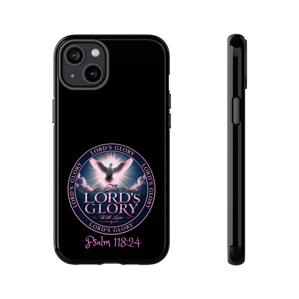 Christian Phone Case – "Lord's Glory with Lori" Dove Design Tough Case (Protective Phone Cover)