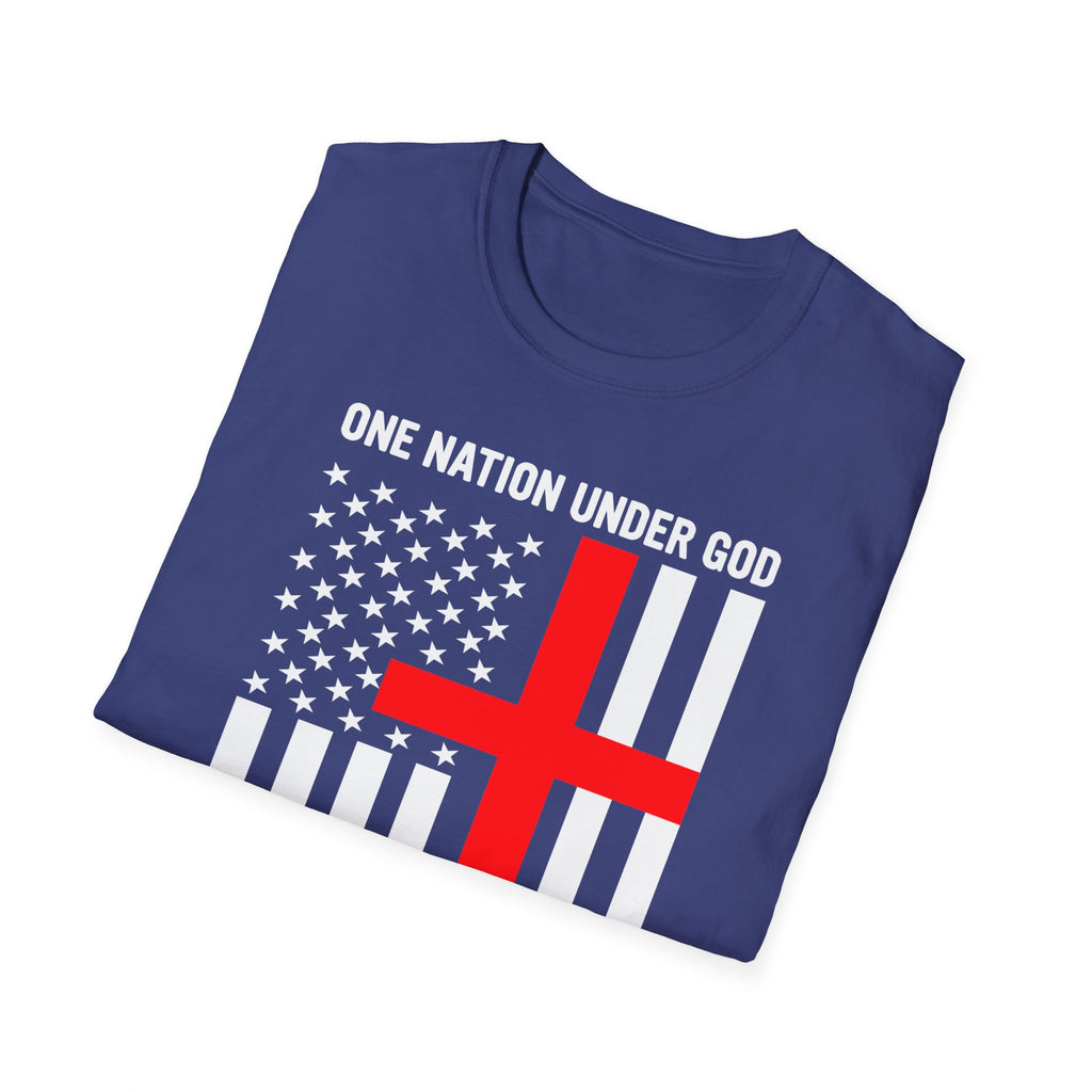 One Nation Under GOD - Mens Womans Softstyle T-Shirt