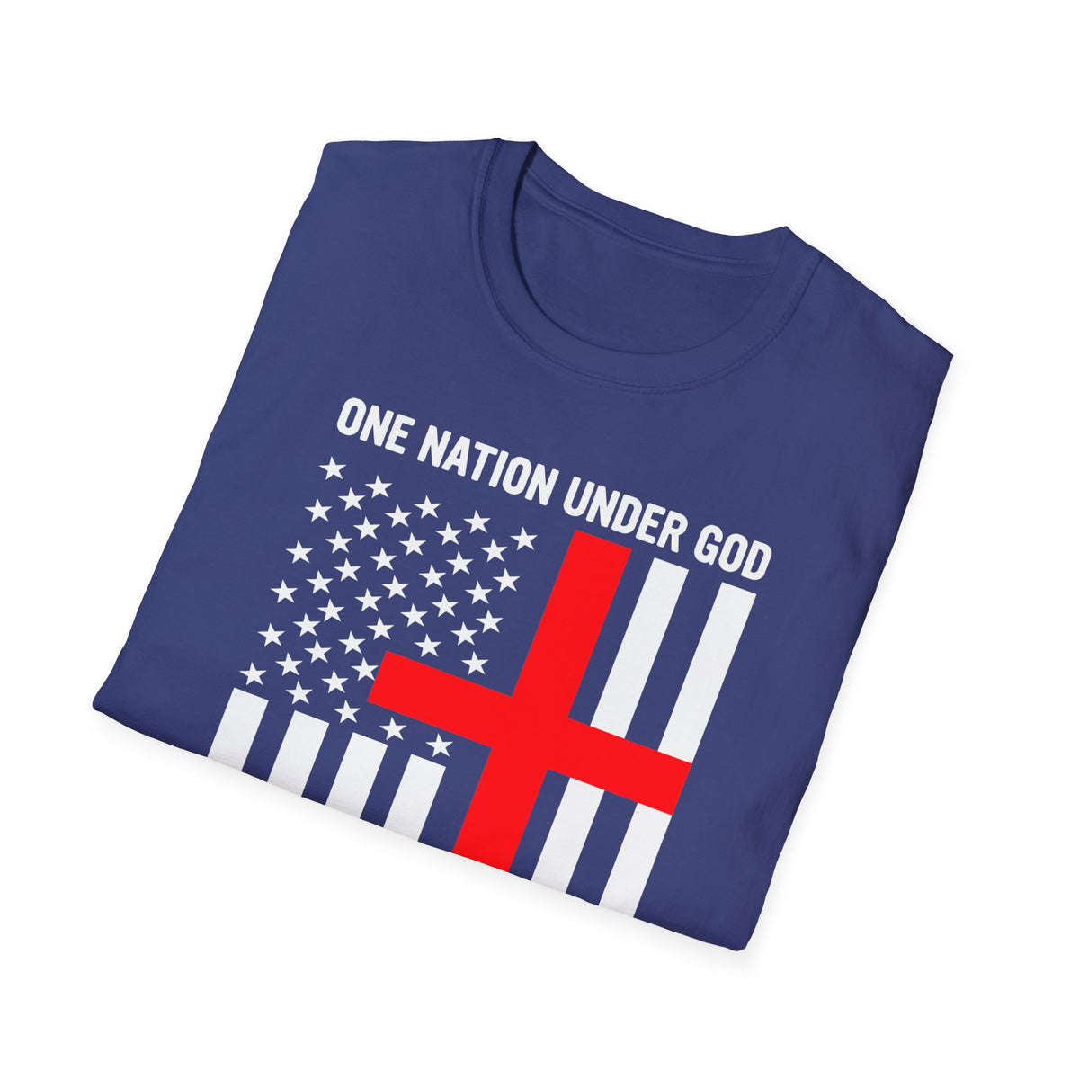 One Nation Under GOD - Mens Womans Softstyle T-Shirt