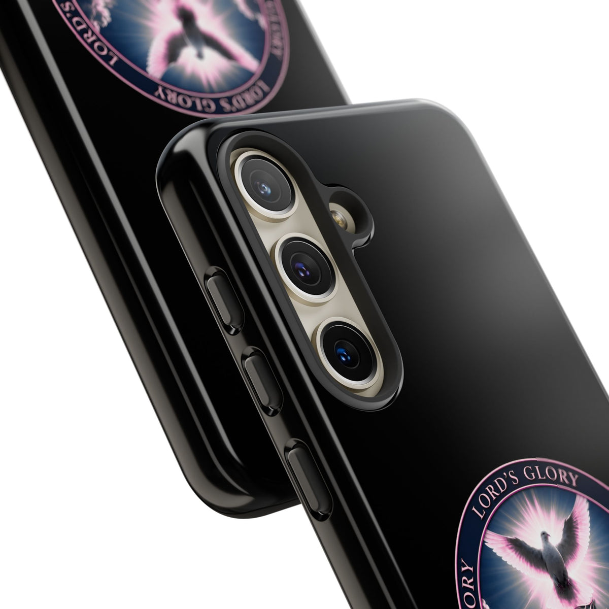 Christian Phone Case – "Lord's Glory with Lori" Dove Design Tough Case (Protective Phone Cover)