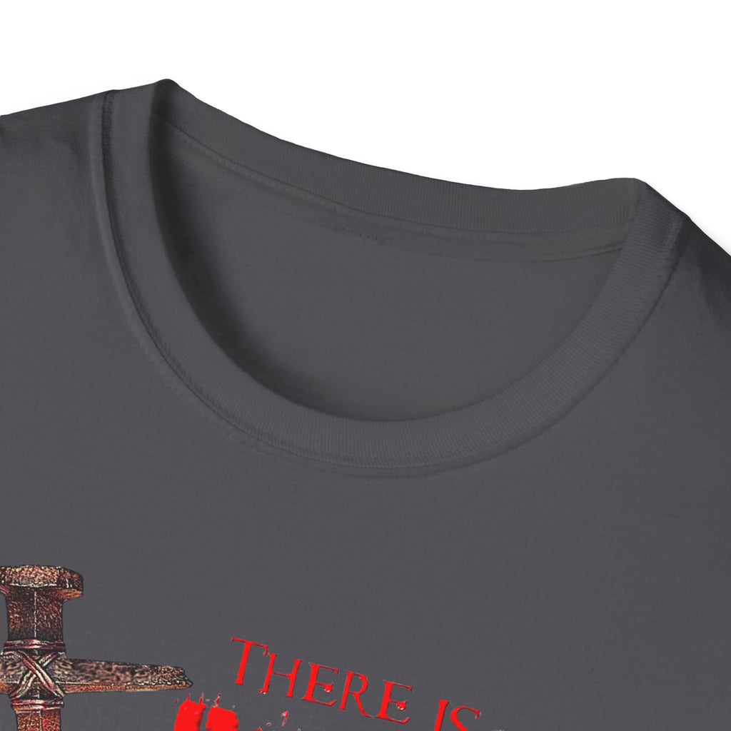 There's Power in the Blood of Jesus T-Shirt — Christian Cross Faith Shirt (Washed by the Blood)